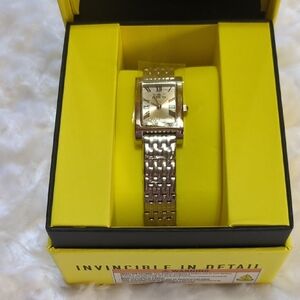 Invicta Silver Watch Classic Link Design